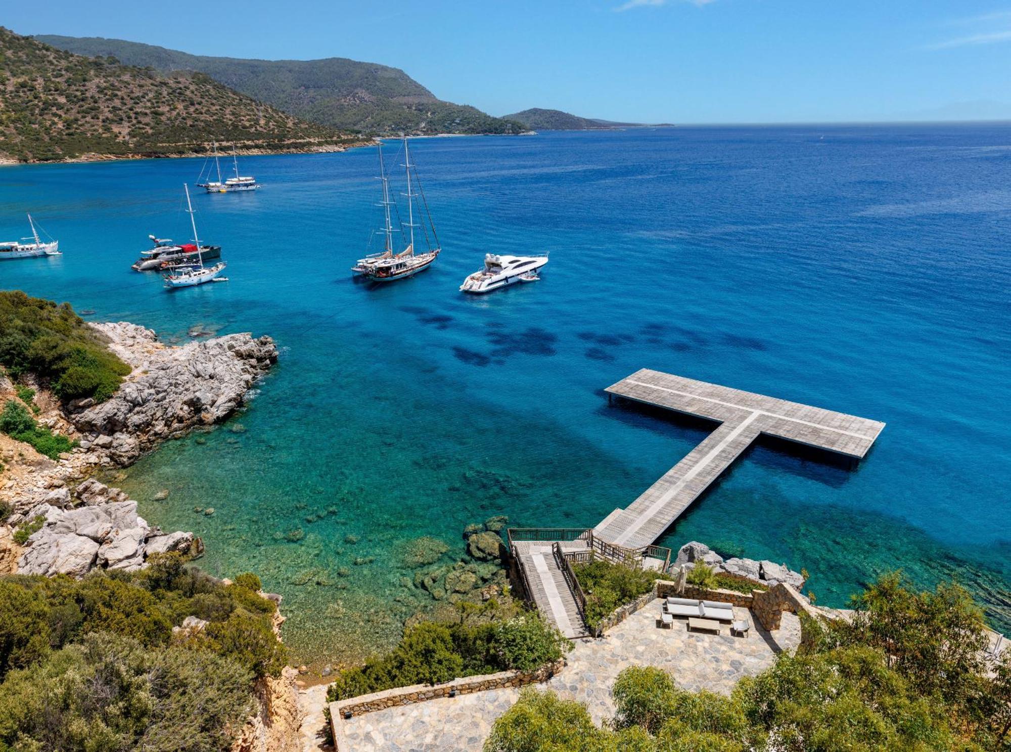 Yaliciftlik Kempinski Hotel Barbaros Bay Bodrum מראה חיצוני תמונה